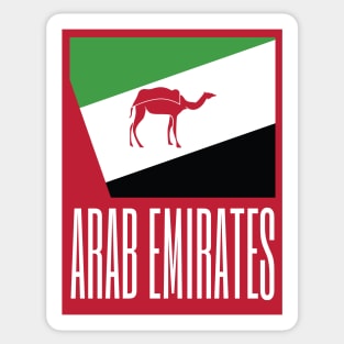 The United Arab Emirates Country Symbols Sticker